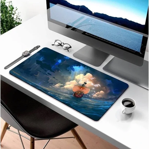 Anime One Piece Thousand Sunny Large Gaming Mouse Pad Desk Mat 31.5x15.7in - Picture 4 of 8